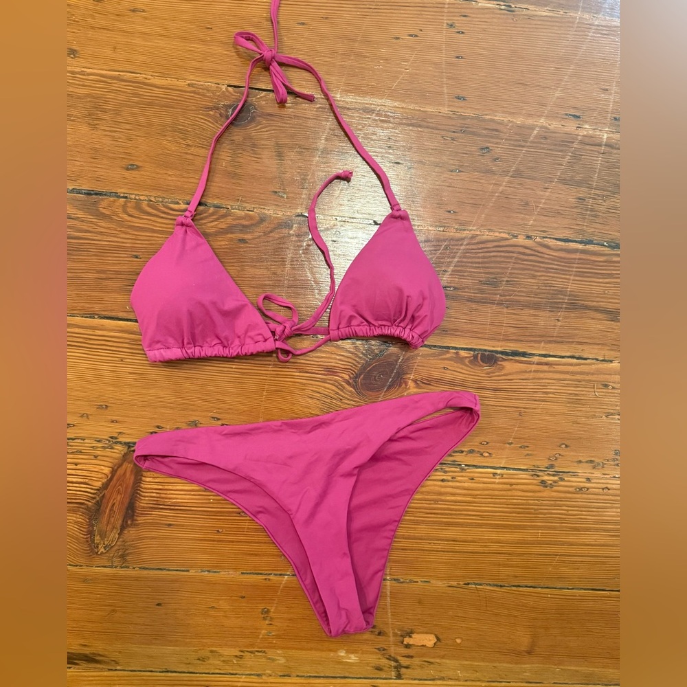 Cheeky Magenta Bikini